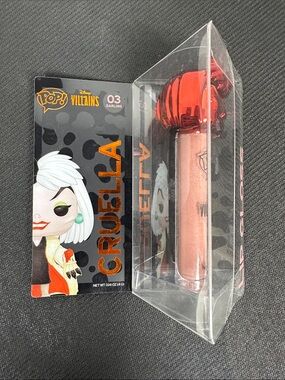 Funko Pop! Disney Villains Cruella Darling #03 Sealed Collectible Lip Gloss